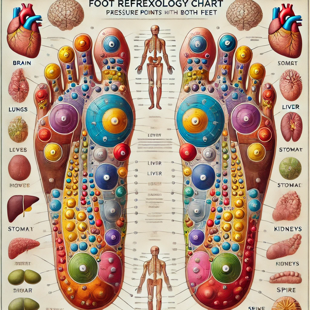 Understanding the Reflexology of Feet Chart: A Guide to Pressure Points